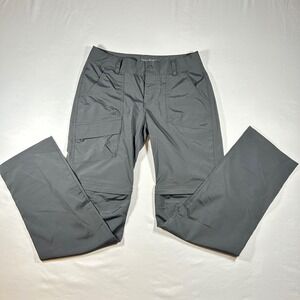 Columbia Omni-Shield Convertible Hiking Pants Gray Womens Size 4 Regular Cargo